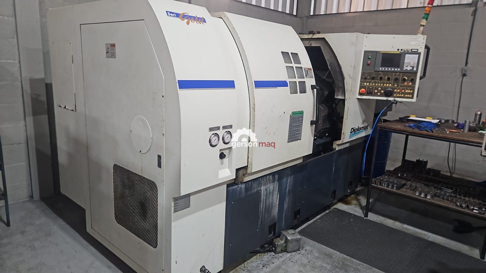 TORNO CNC NARDINI VULCANIC GOLD V160 – FANUC – 416 x 480 MM